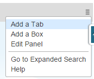 Add a Tab