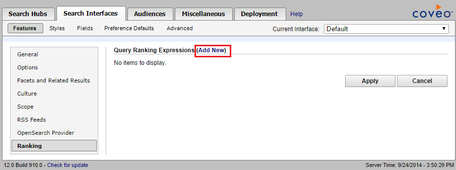 The QRE Interface