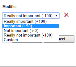 QRE Modifier